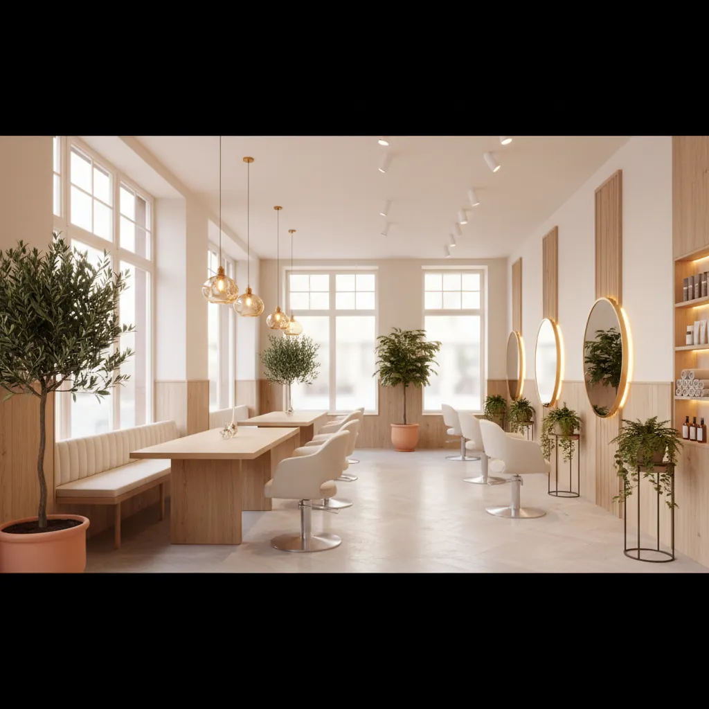 Interieur van kapsalon Mkappers in Reeuwijk